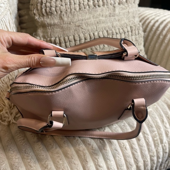 Betsy Johnson, pink bow, satchel handbag, vintage snake skin​​ - Picture 6 of 9